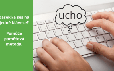 „O“ jako OKO? Jak může paměťová metoda pomoci při psaní všemi deseti