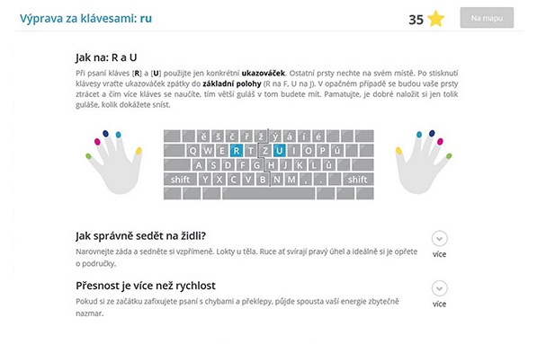 Moderně pojatá teorie psaní všemi deseti prsty založená na tradičních metodikách